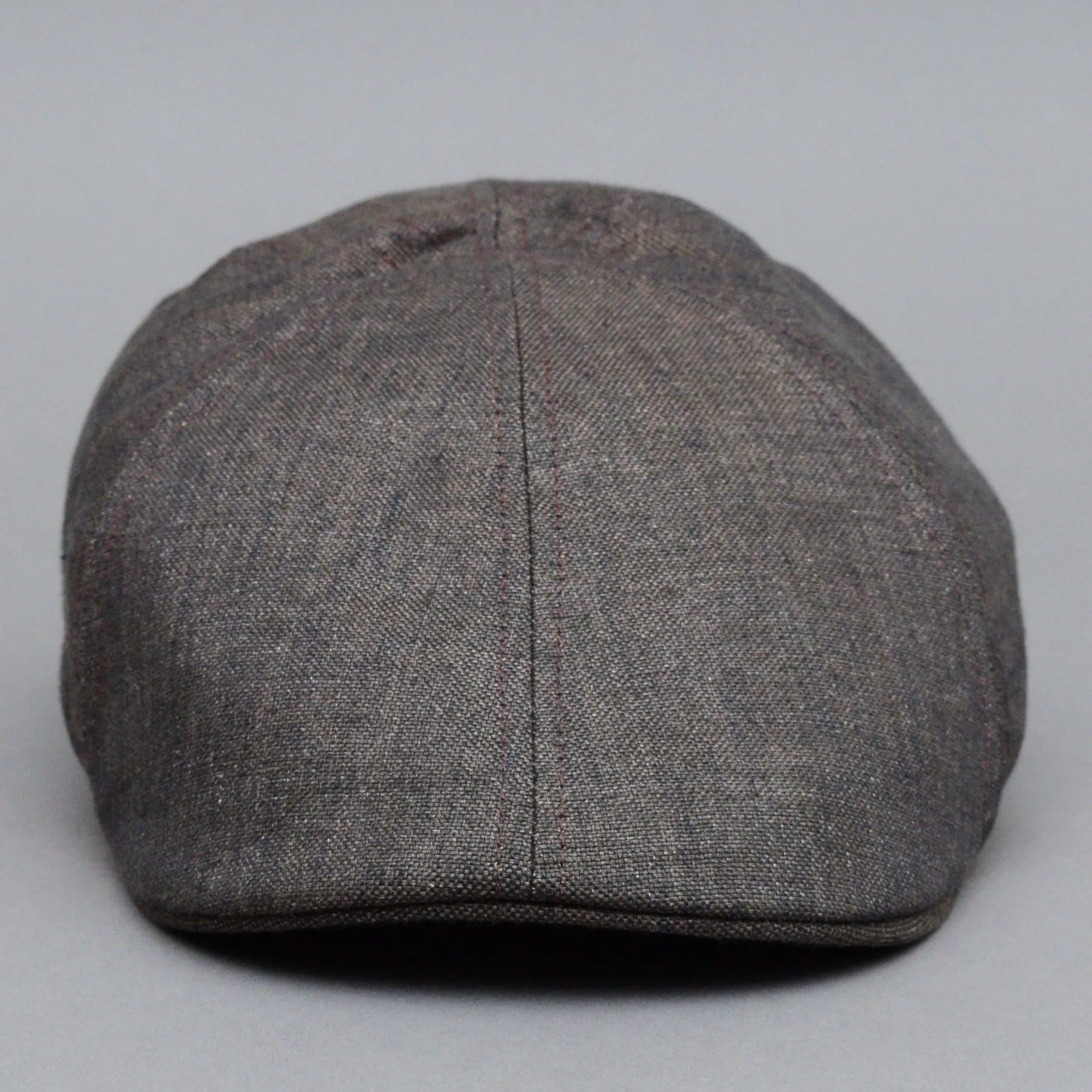 Stetson - Texas Just Linen - Sixpence/Flat Cap - Brown/Mottled