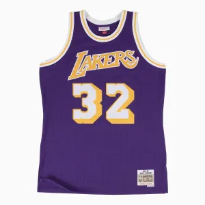 Swingman Magic Johnson Los Angeles Lakers Road NBA 1984-85 Jersey