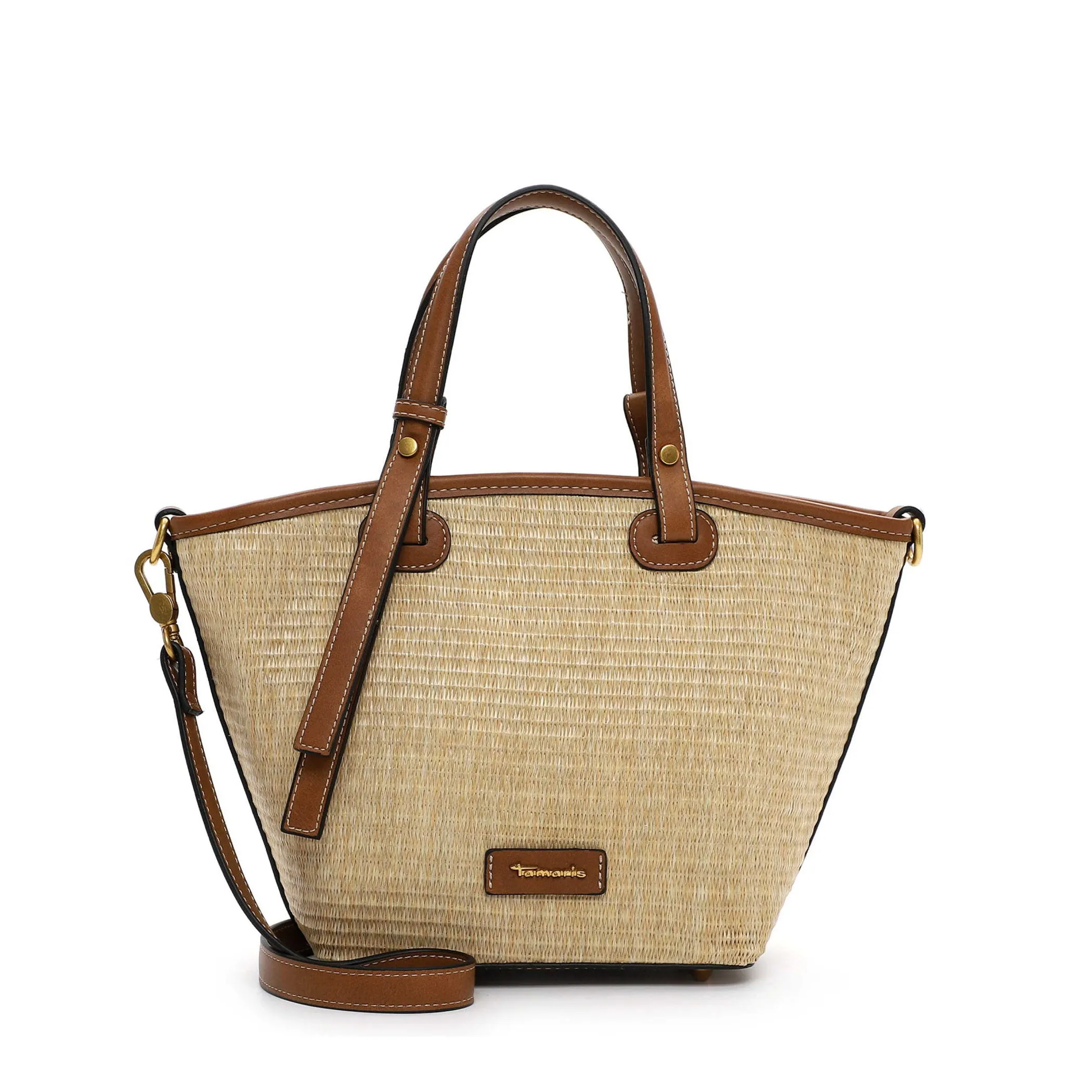 Tamaris Weave Shopper Sand Tan