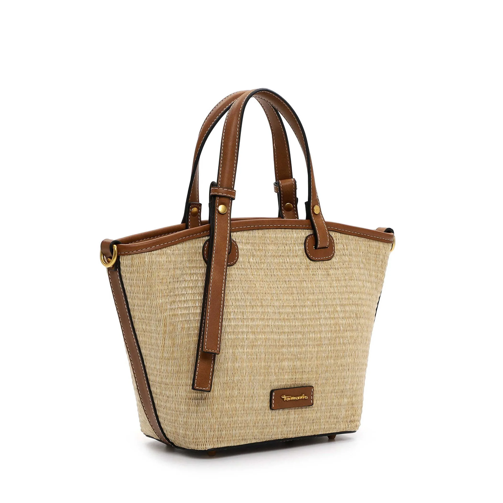 Tamaris Weave Shopper Sand Tan