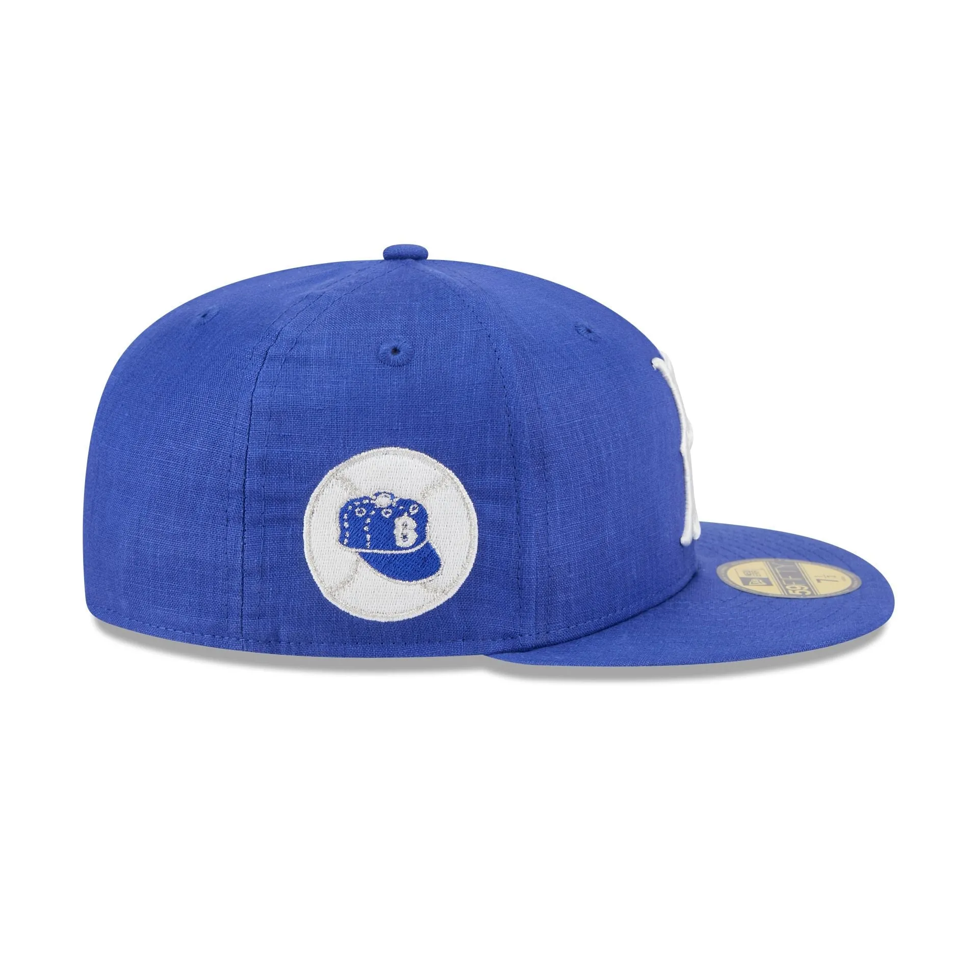 Team Linen Brooklyn Dodgers 59FIFTY Fitted Hat