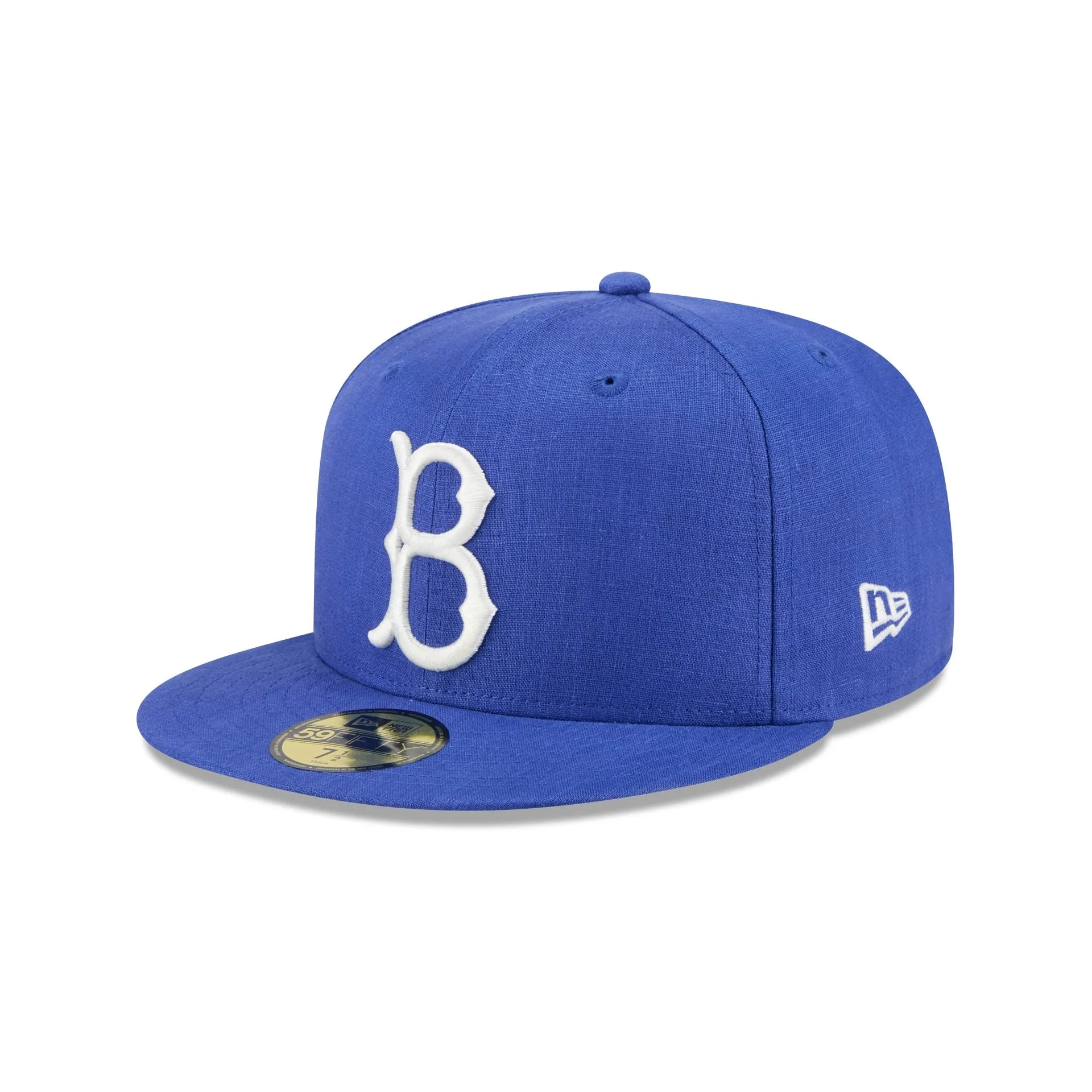 Team Linen Brooklyn Dodgers 59FIFTY Fitted Hat