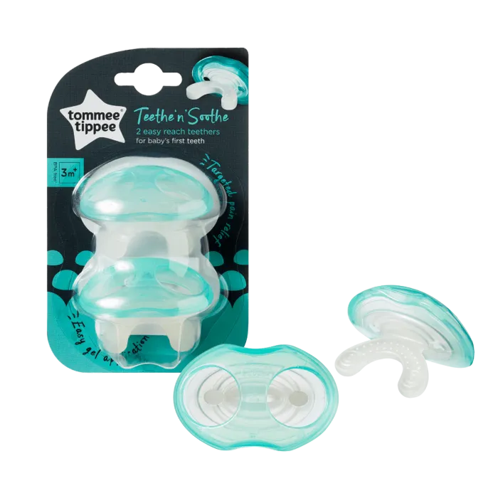 Teethe ‘n’ Soothe Massage Teethers, Bite and Chew-proof