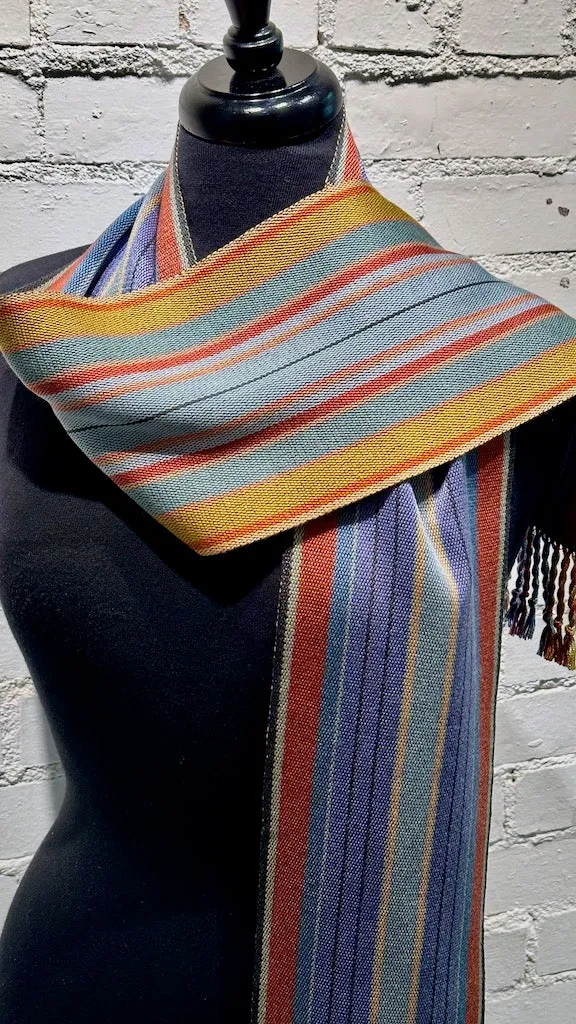Tencel and Bamboo Hand Woven Scarf - SS152