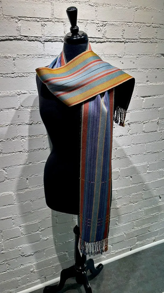 Tencel and Bamboo Hand Woven Scarf - SS152