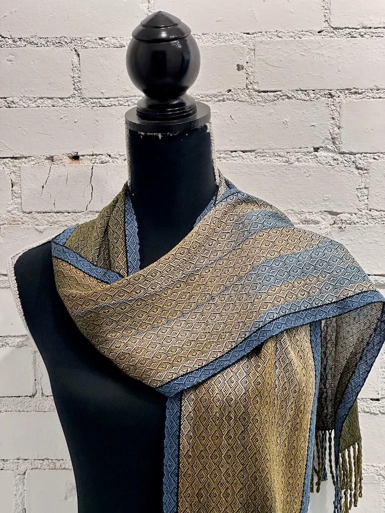 TENCEL AND BAMBOO Hand Woven Scarf - SS201