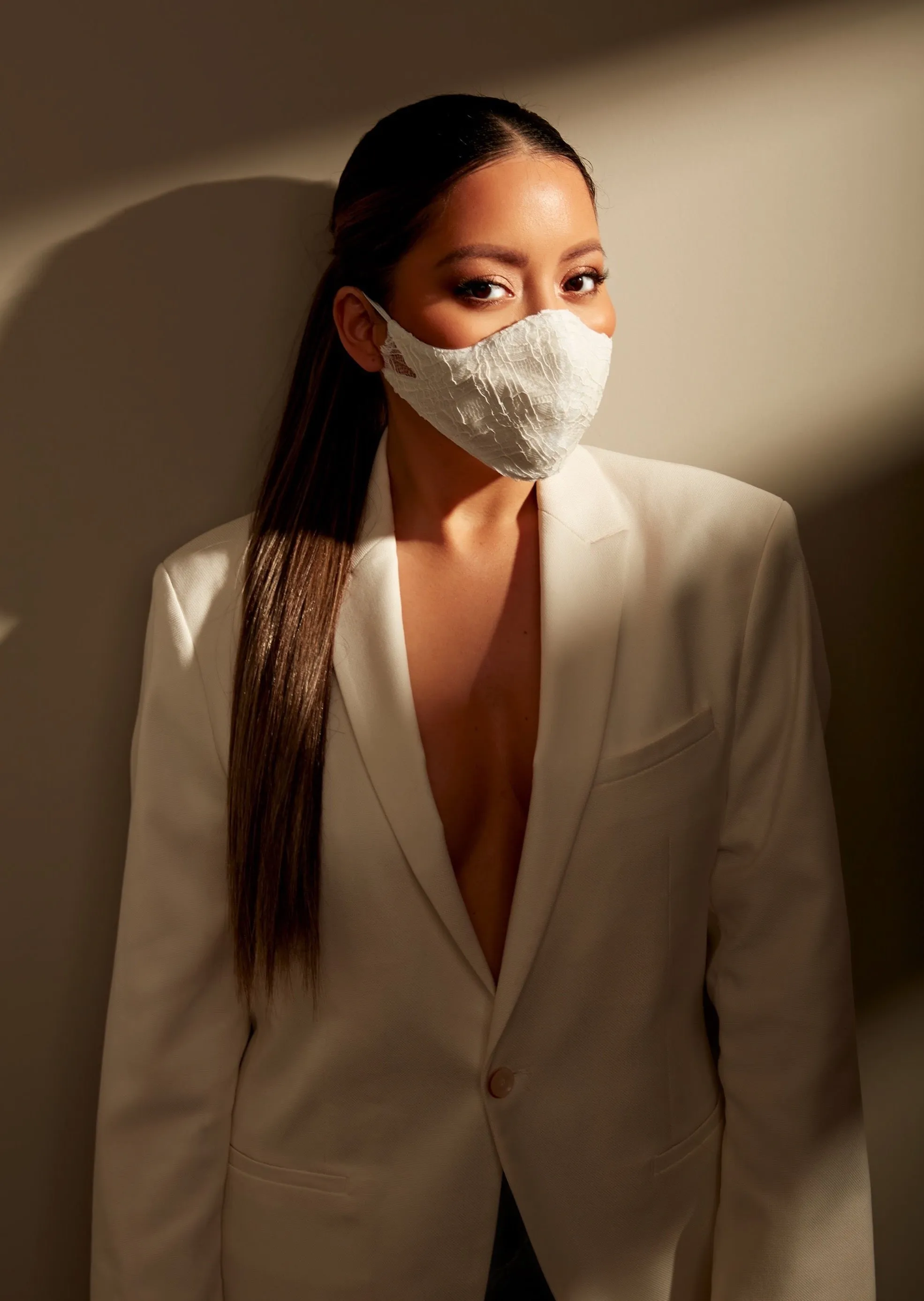 The Marina Mask in White - LIMITED EDITION