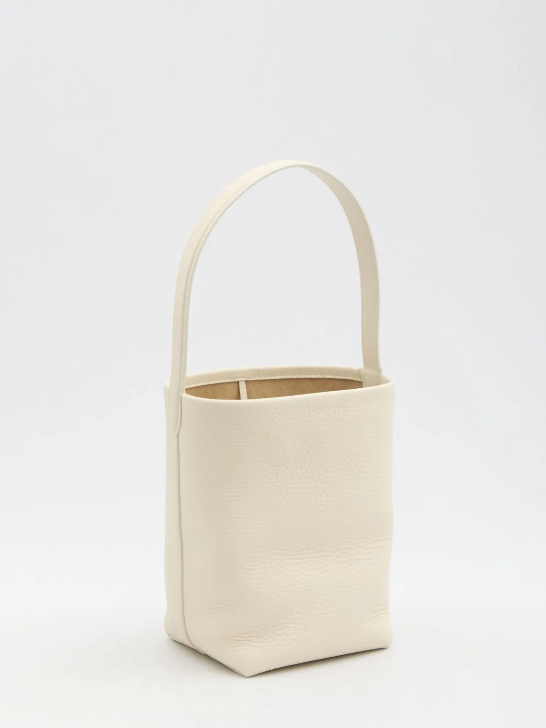 THE ROW Mini Calfskin Leather Tote Handbag