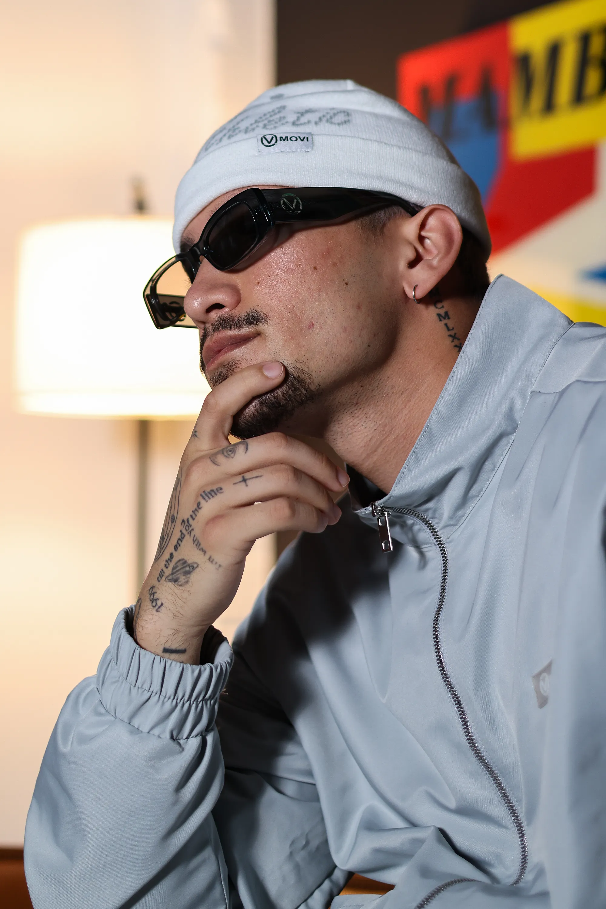 THE VISION SUNGLASSES - SMOKE GREY