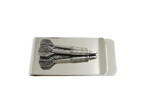 Throwing Darts Money Clip
