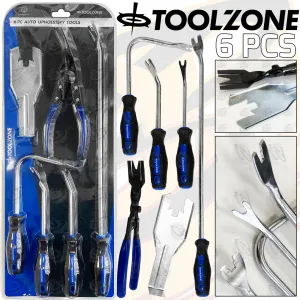 TOOLZONE 6PCS DOOR PANEL & TRIM REMOVER