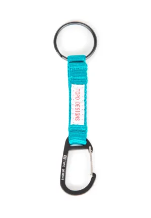 Topo Designs Key Clip Turquoise