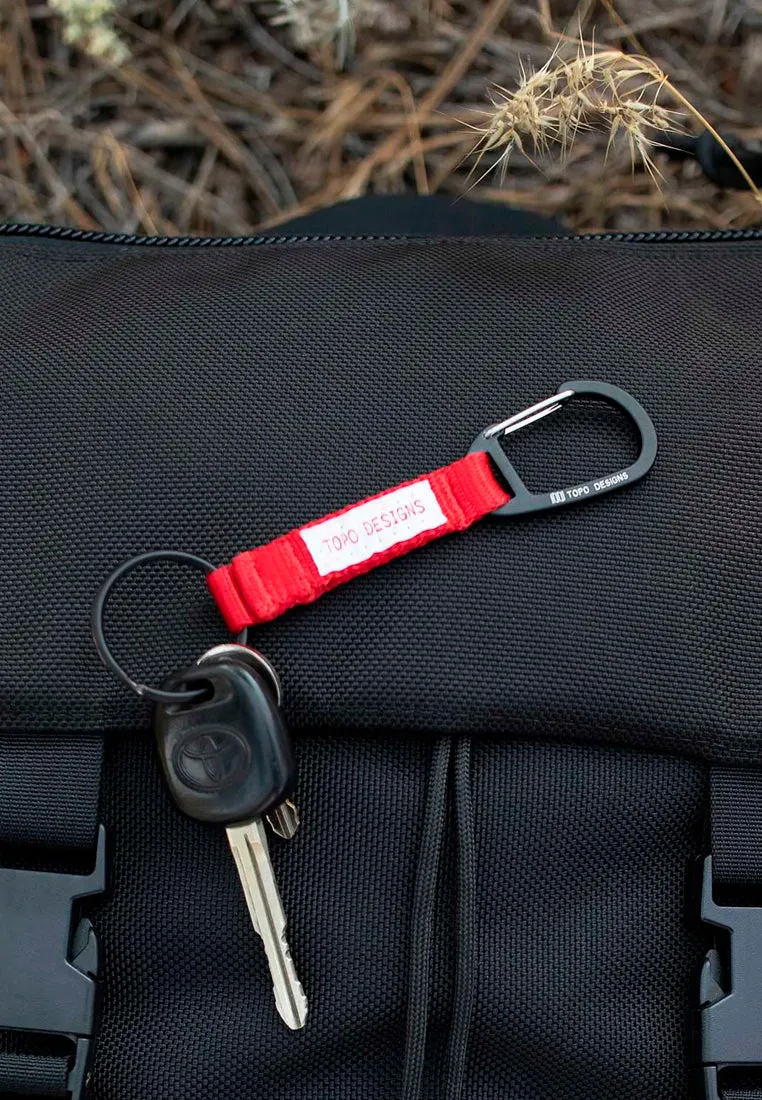 Topo Designs Key Clip Turquoise