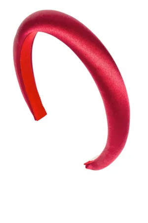 Tori Ruby Silk Satin Headband
