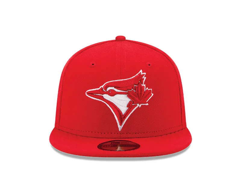 Toronto Blue Jays Scarlet 59FIFTY Fitted Cap