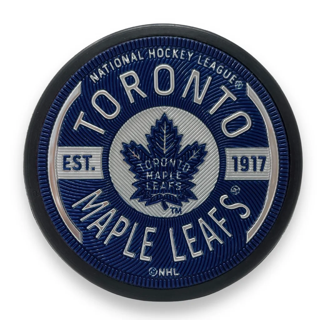 Toronto Maple Leafs Puck - Trimflexx Gear Design