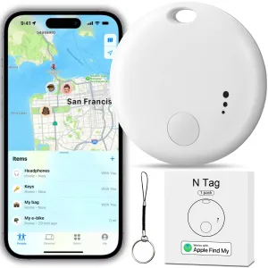 Tracker Tag 4-Pack – Smart Bluetooth Finders for Keys, Pets & Bags