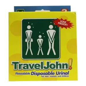 TRAVEL JOHN URINE BAG-10PCS