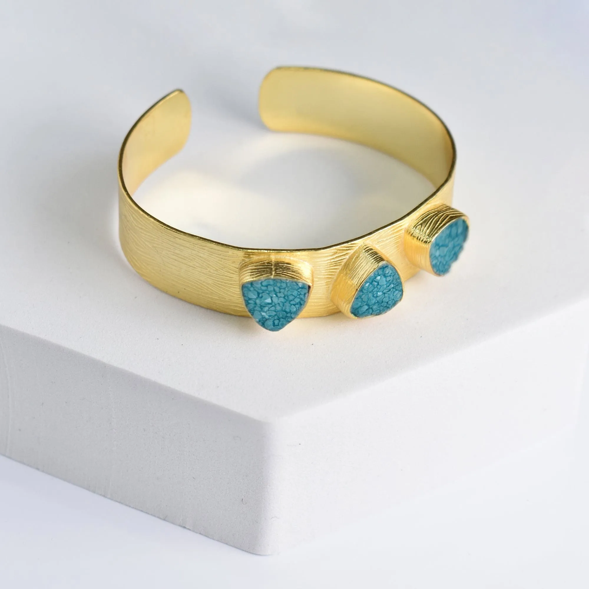 Triangle Druzy Bracelet - VBR0002