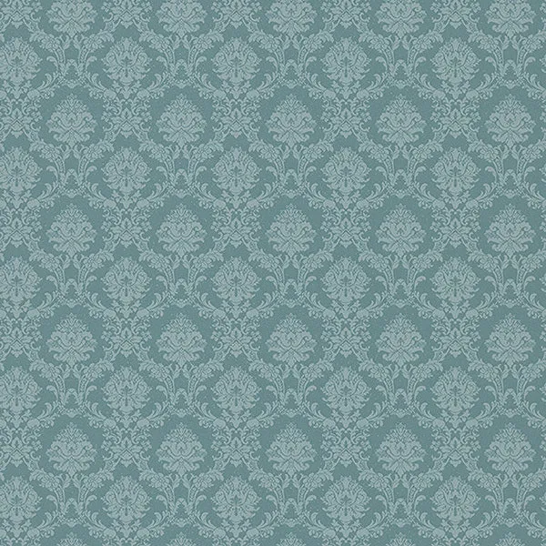 Turquoise Mini Sandra Damask SL27570 Wallpaper