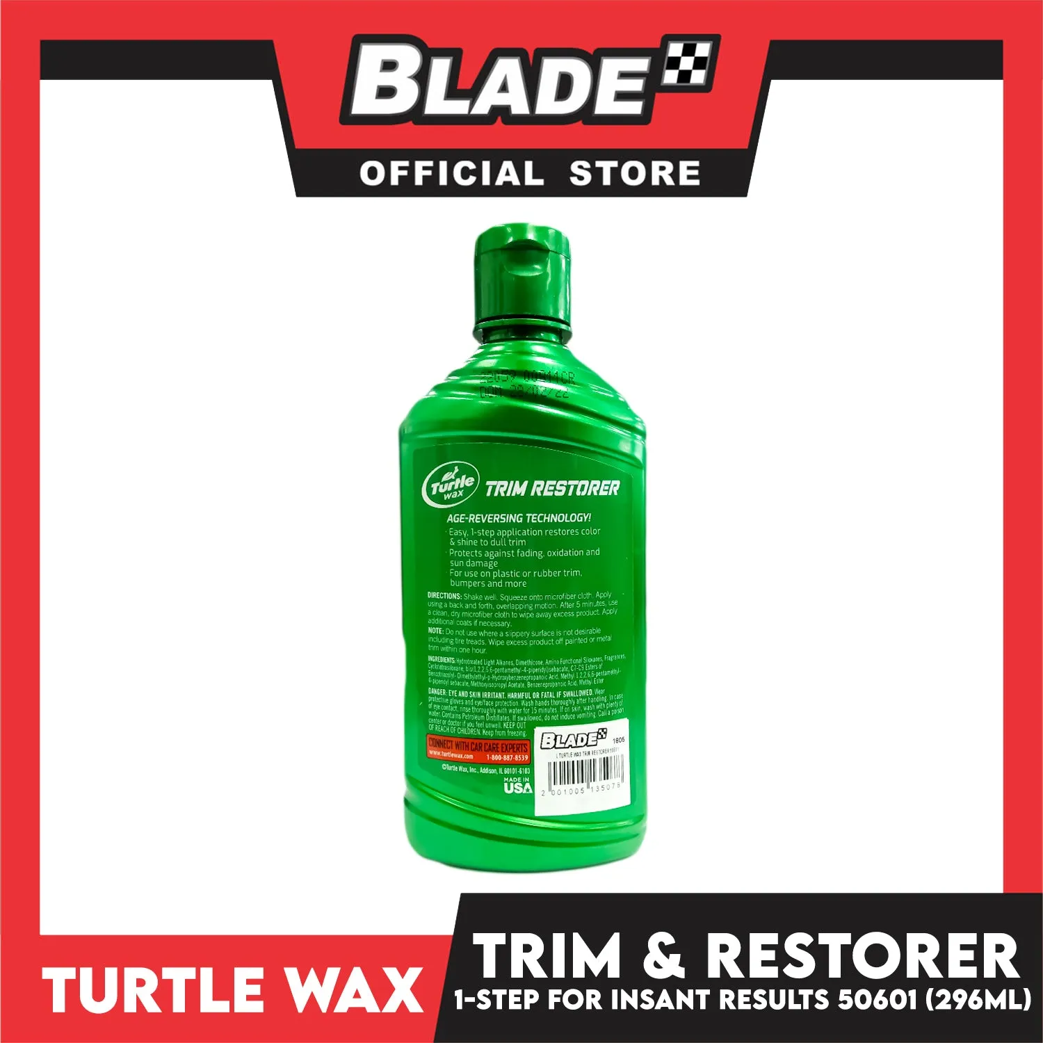 Turtle Wax Trim Restorer 50601 296ml