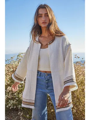 Tweed Long Sleeve Jacket | By Together