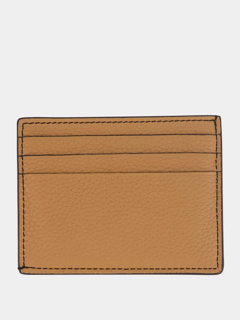 Two-Tone Grain Leather Classic Cardholder