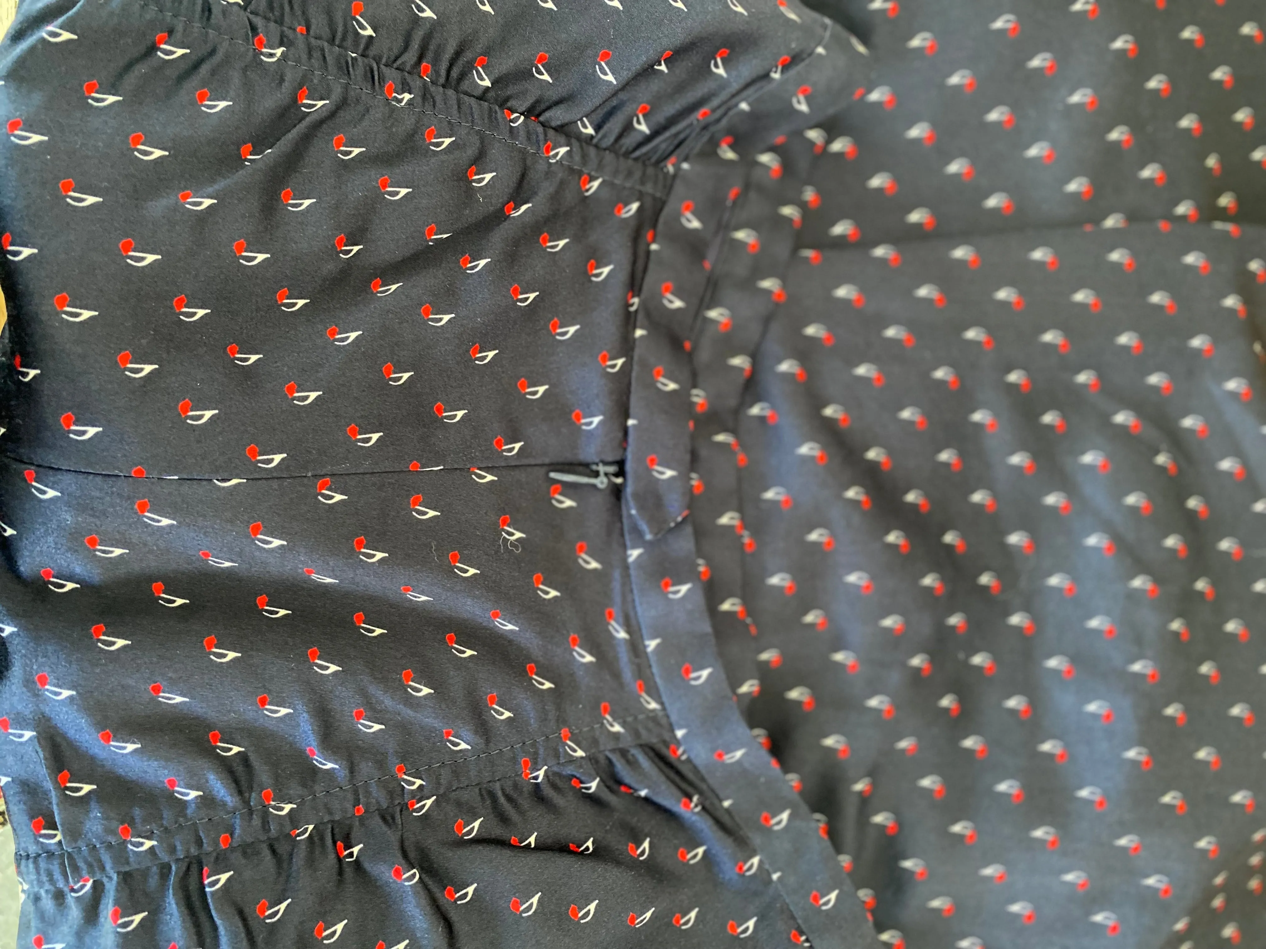 Undercover Brand Jun Takahashi Musical Note Silk Skirt