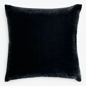 Velvet Pillow Charcoal
