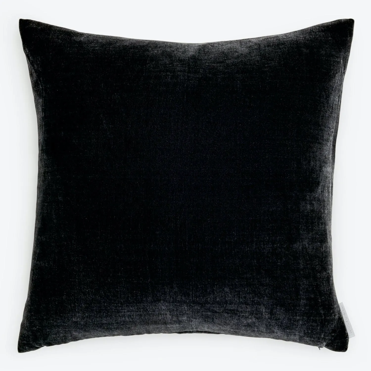 Velvet Pillow Charcoal