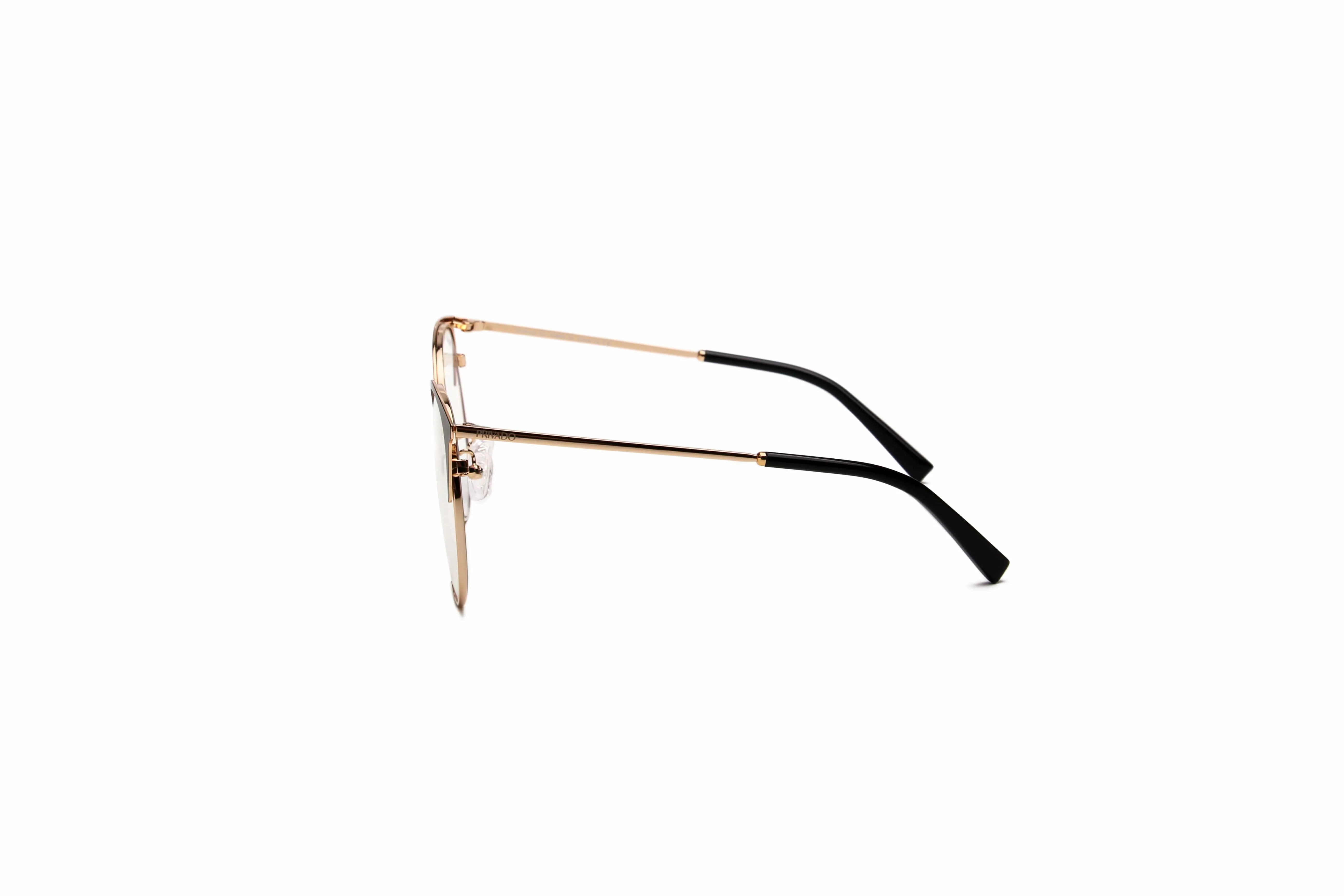 Verraux - Blue Light Cat-Eye Glasses - Hypoallergenic Metal Frame