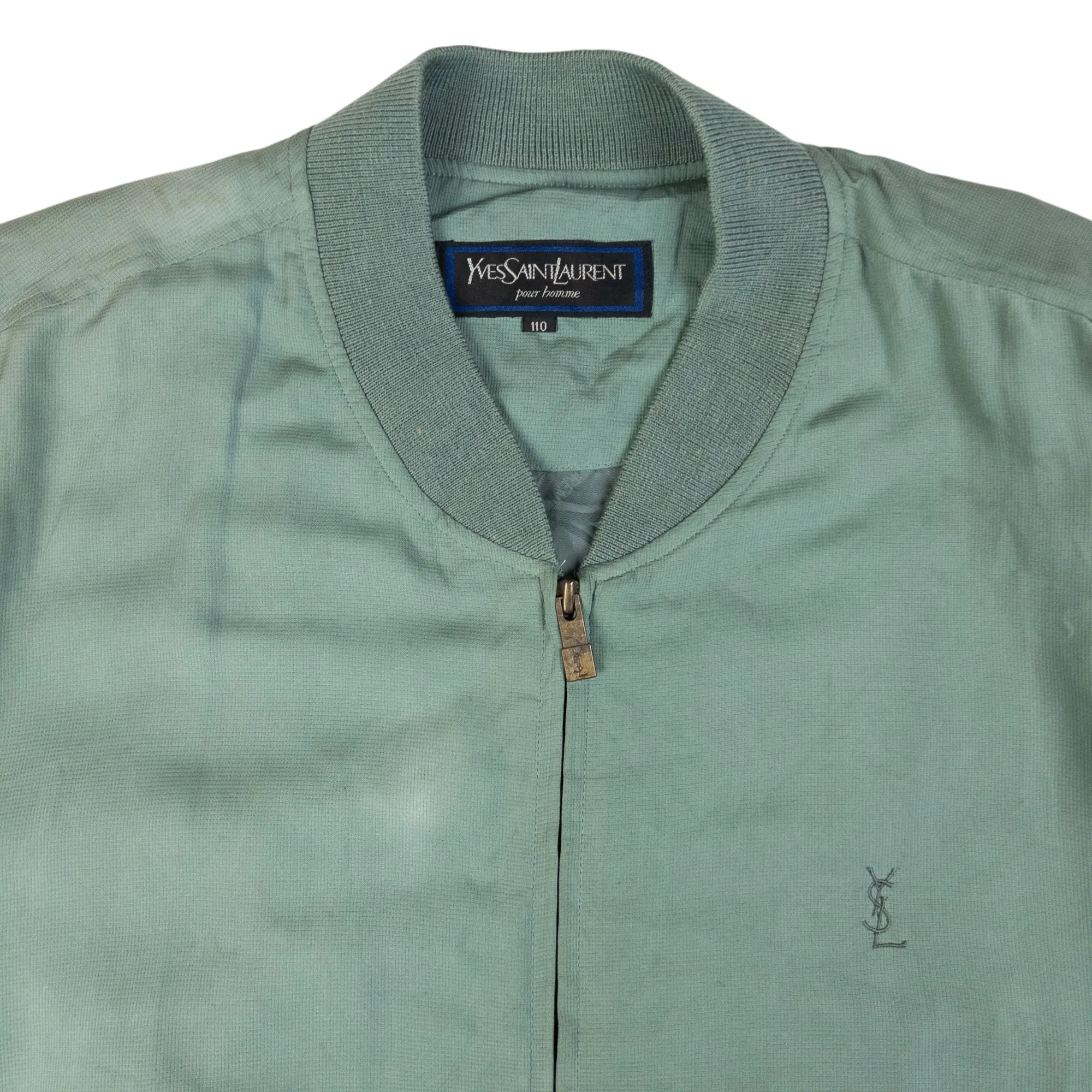 Vintage YSL Yves Saint Laurent Bomber Jacket Size XXL