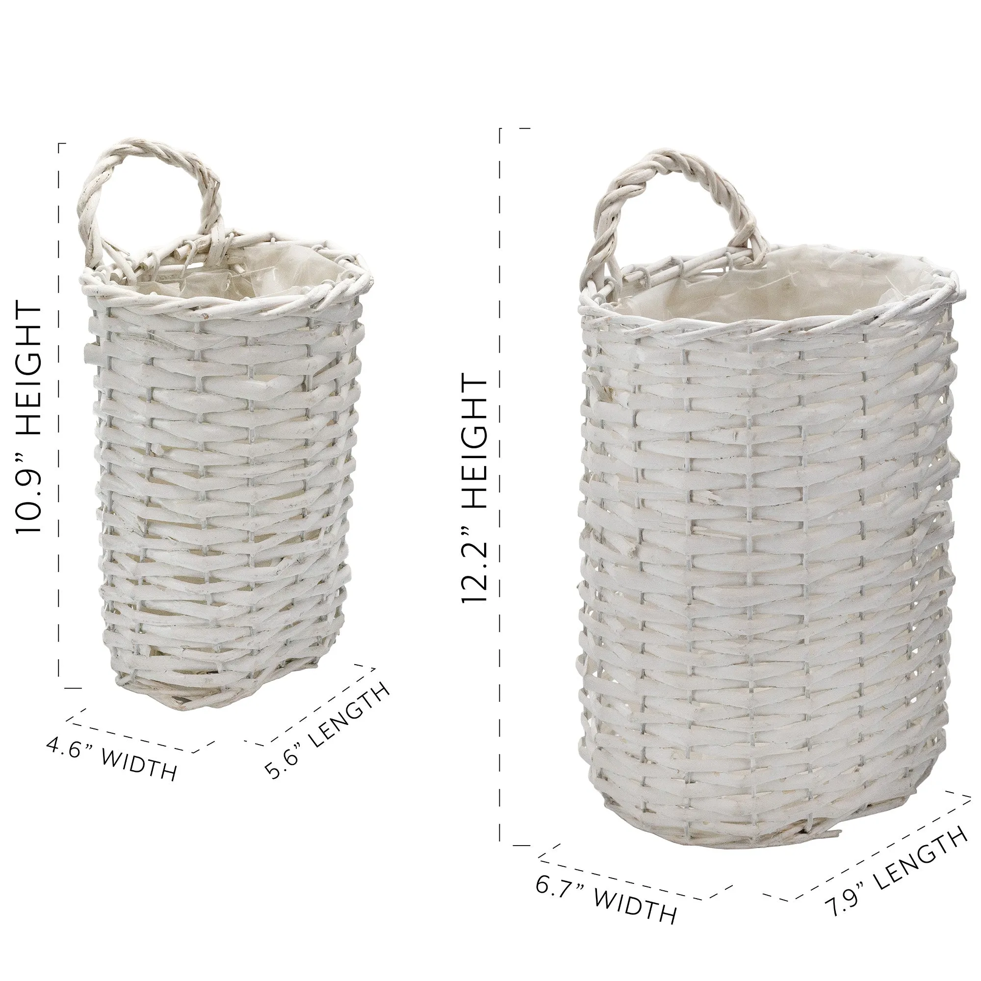 Wall Hanging Pocket Baskets