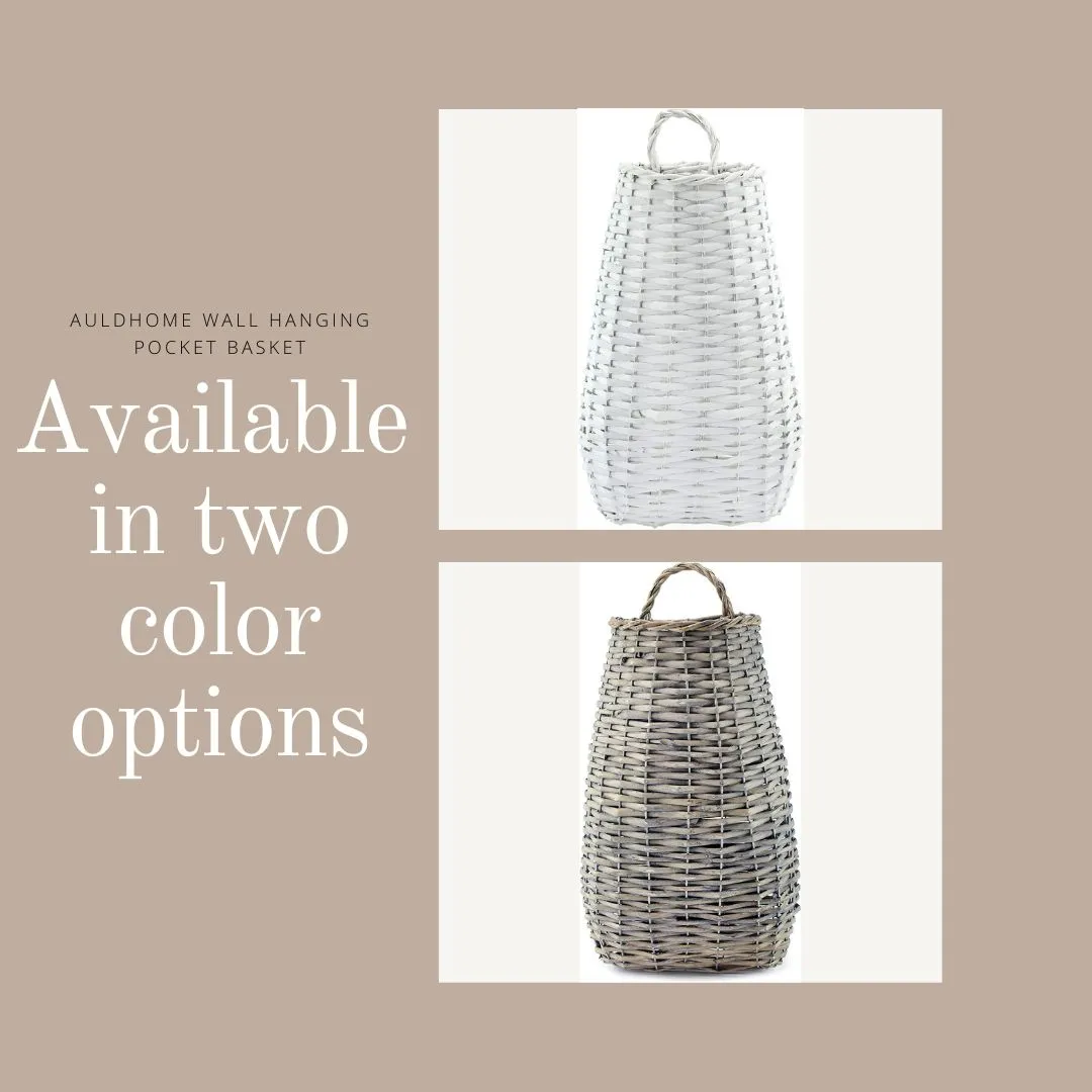 Wall Hanging Pocket Baskets