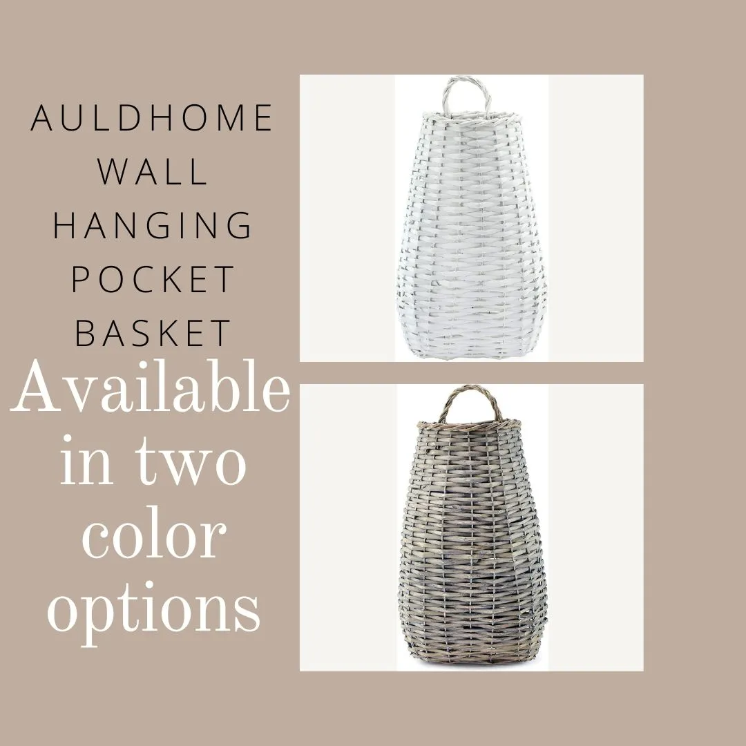 Wall Hanging Pocket Baskets