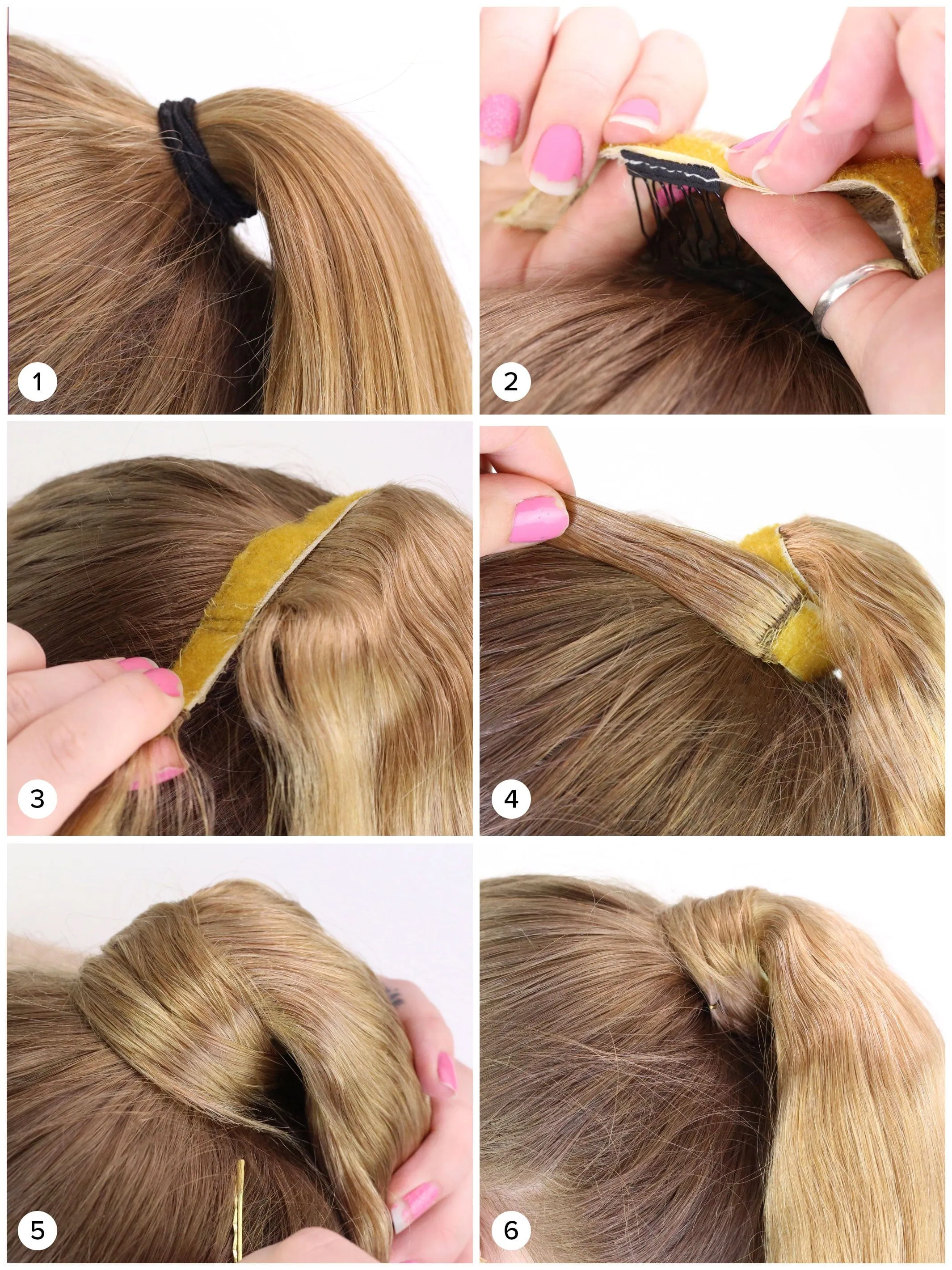 Wavy Clip-In Ponytail Extensions