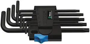 Wera 05024244001 967/9 TX HF 1 L-key set with holding function, BlackLaser, 9 pieces