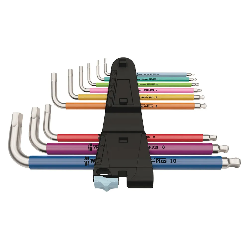 Wera 950/9 Hex-Plus BlackLaser Metric L-key Set