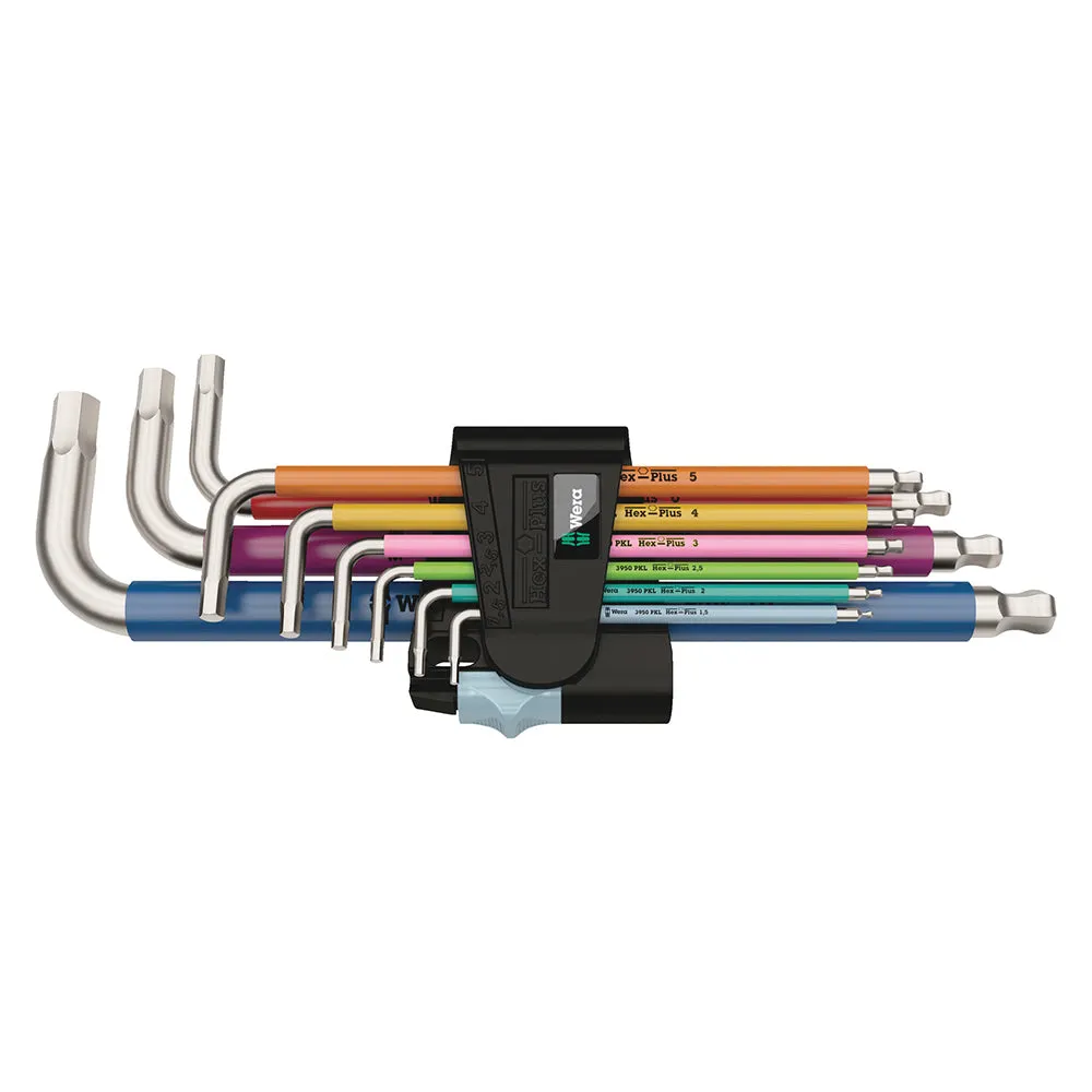 Wera 950/9 Hex-Plus BlackLaser Metric L-key Set
