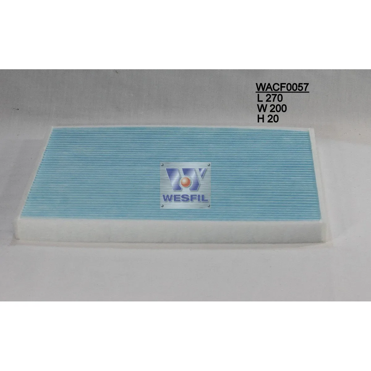 Wesfil Cabin/Pollen Air Filter - WACF0057 - RCA165P