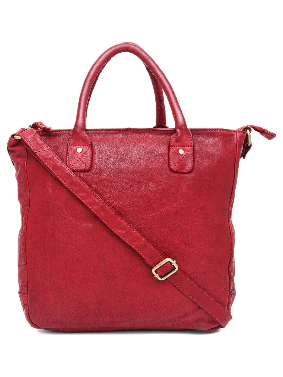 WILDHORN Leather Top Handle Satchel Tote Handbags For Girls & Women I Modern & Stylish Leather Shoulder Bag with zipper Closure I Ideal for Travelling, Parties, Weddings & Gifts