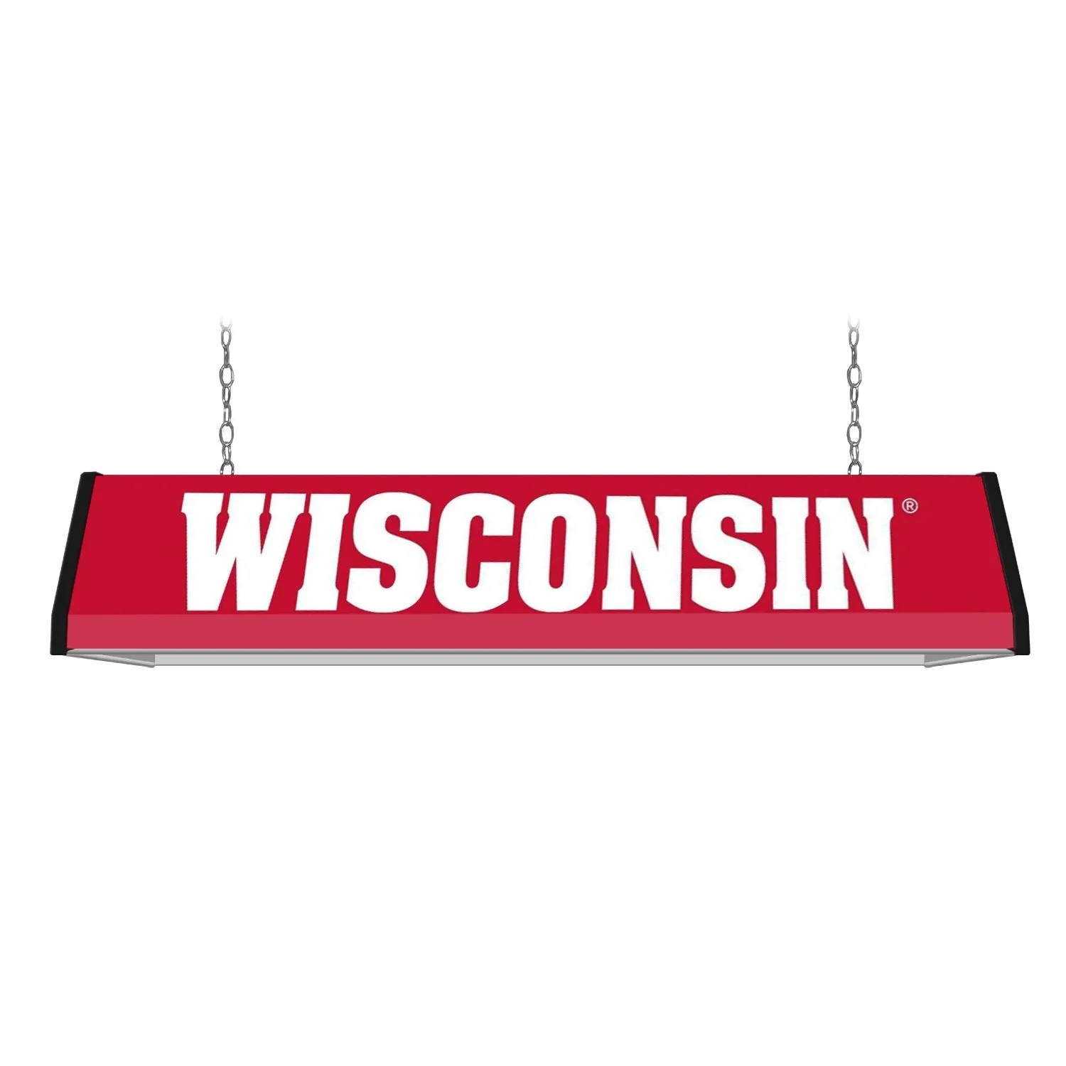 Wisconsin Badgers: Standard Pool Table Light