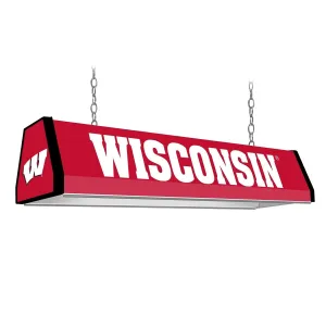 Wisconsin Badgers: Standard Pool Table Light