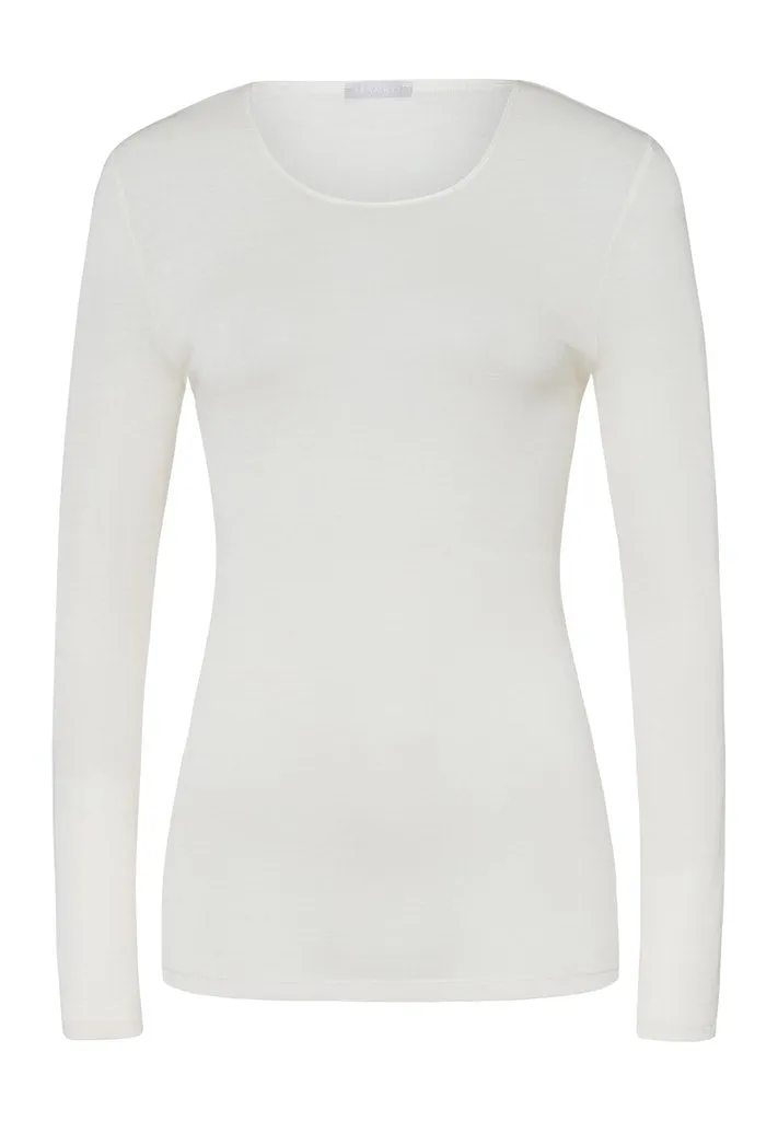 Woolen Silk - Long Sleeved Round Neck Top