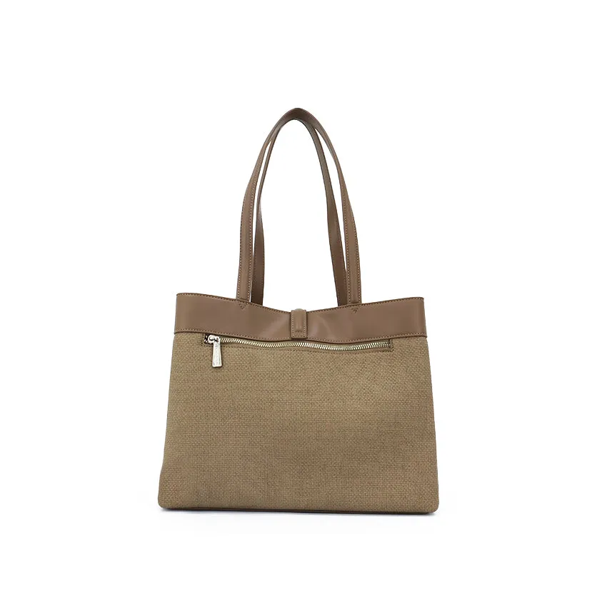 Wrenley Shoulder (M) Women's Bag - Taupe