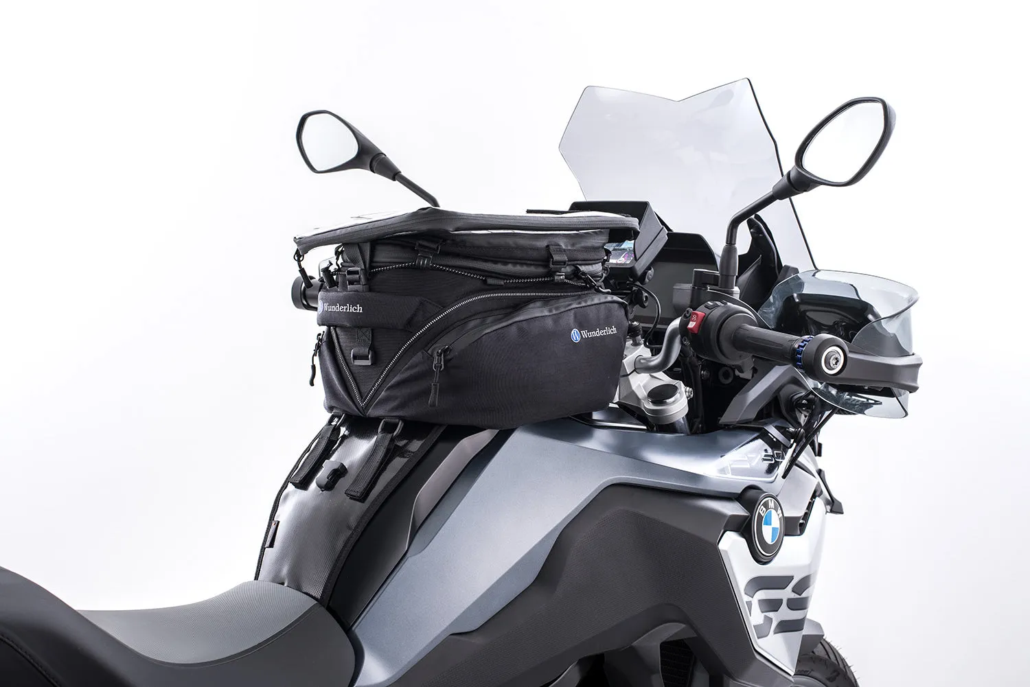 Wunderlich system bracket for tank bag »ELEPHANT« - black