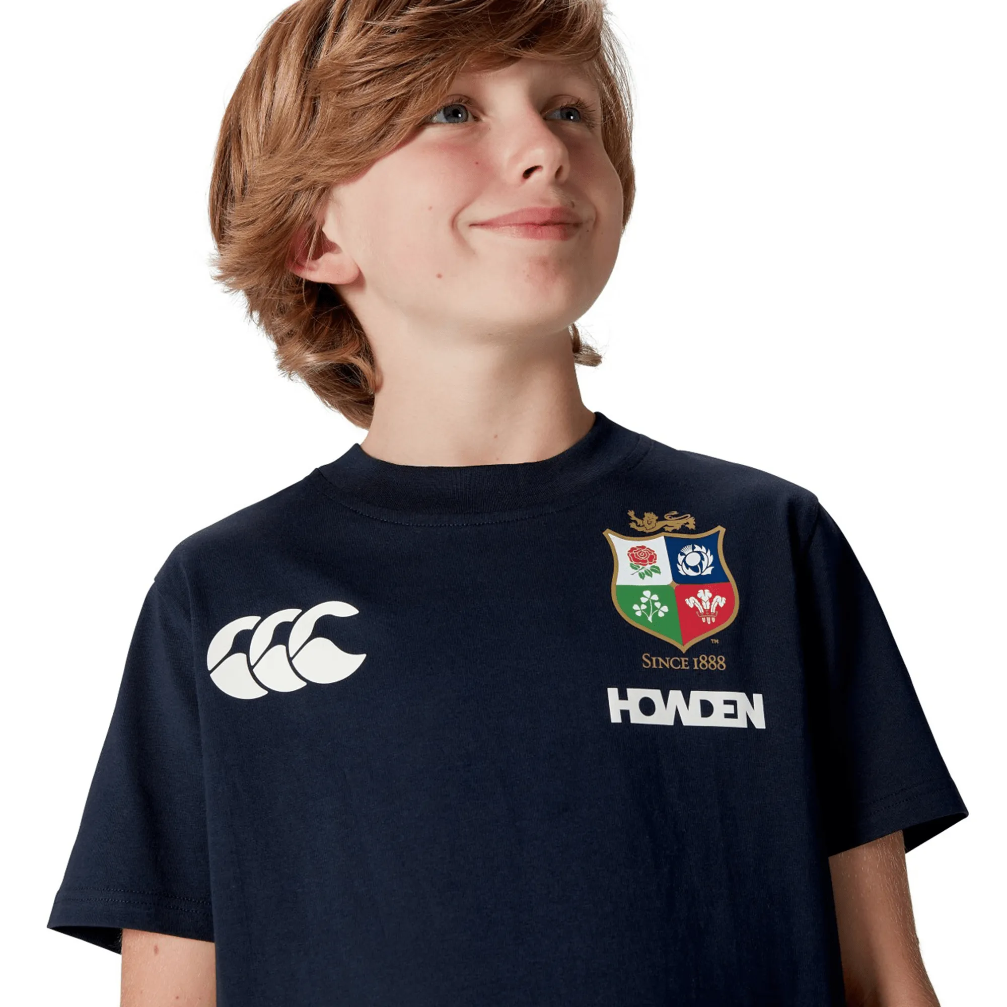 Youth British & Irish Lions 2025 Cotton Jersey Tee by Canterbury