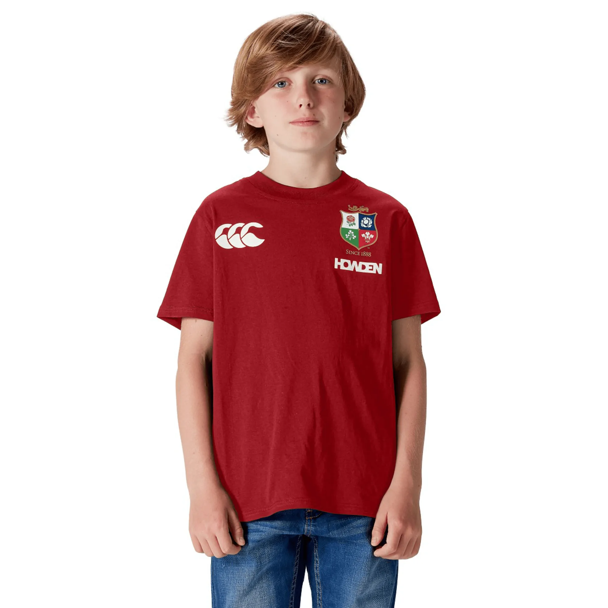 Youth British & Irish Lions 2025 Cotton Jersey Tee by Canterbury