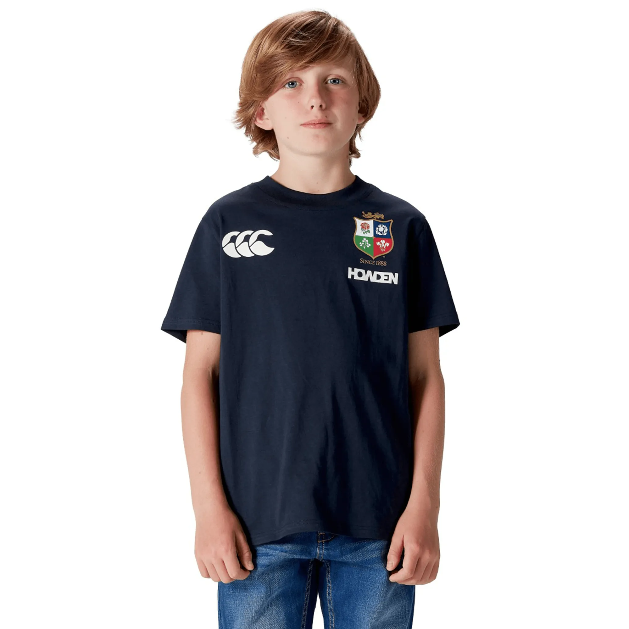 Youth British & Irish Lions 2025 Cotton Jersey Tee by Canterbury