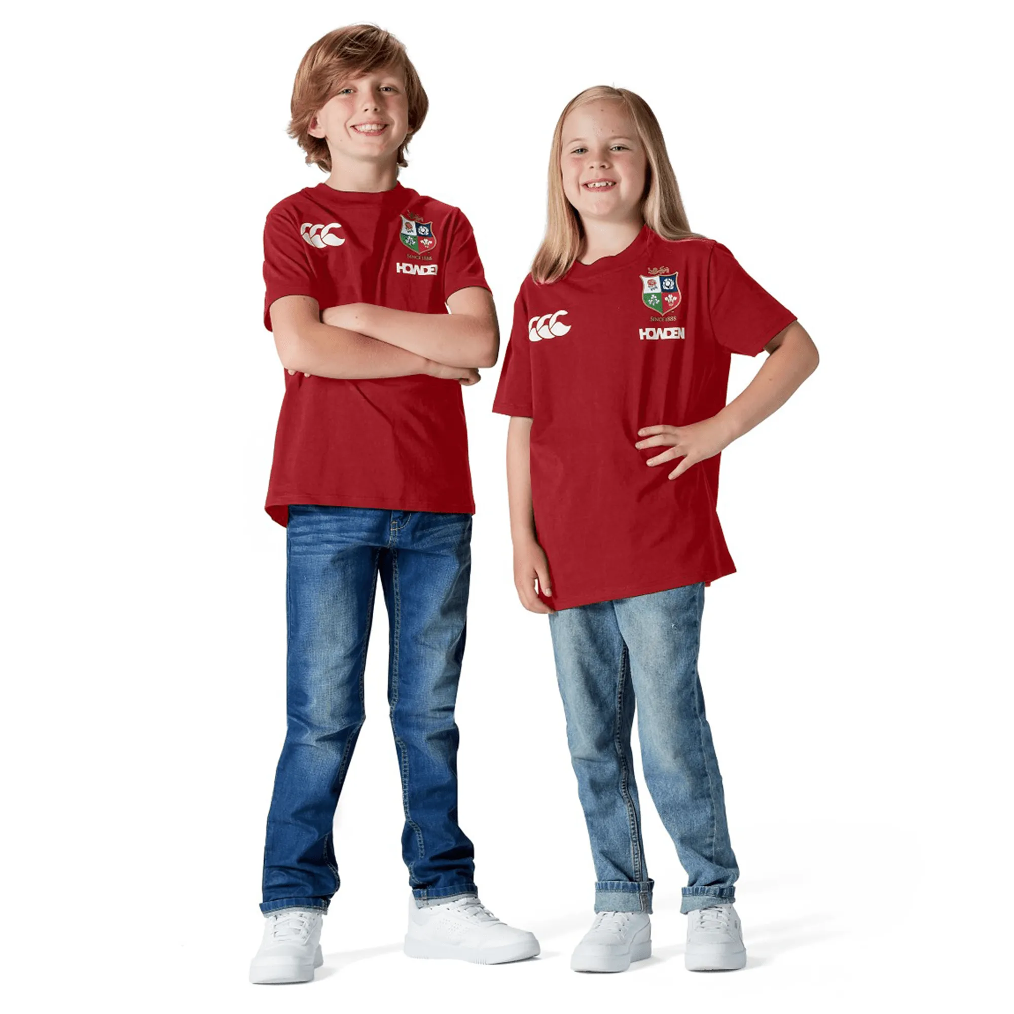 Youth British & Irish Lions 2025 Cotton Jersey Tee by Canterbury